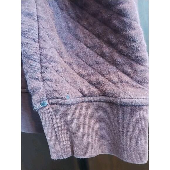 Patagonia Quilted Snap jacket Balsamic Burgundy Pullover Womens Large Maroon - Picture 6 of 9